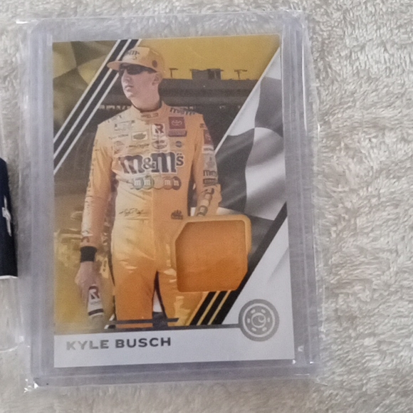 Kyle Busch race used swatch cards - Picture 2 of 4